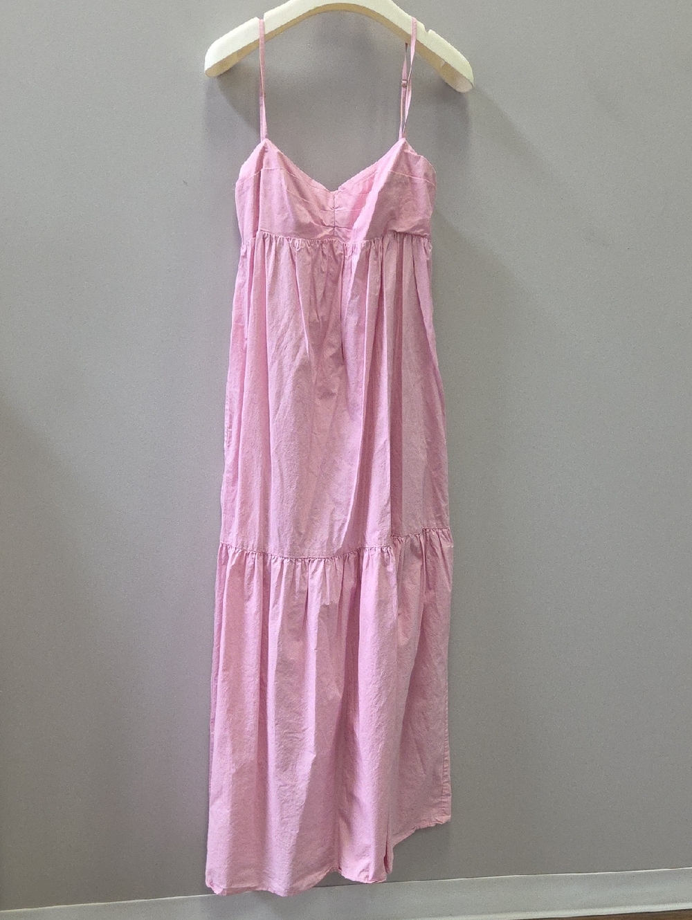Light Pink Spaghetti Strap Maxi Dress